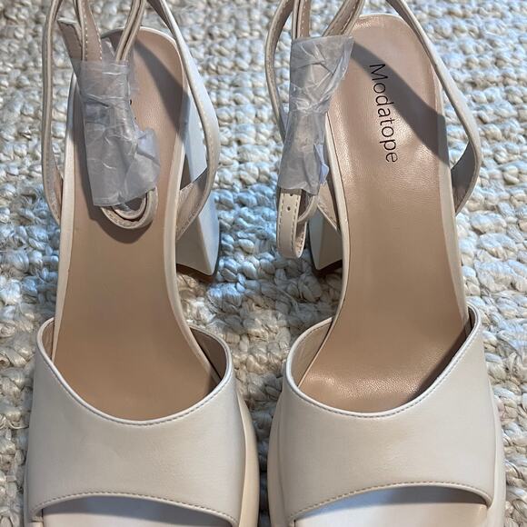 Modatope Block heel Pump Sz 9 - Picture 4 of 7